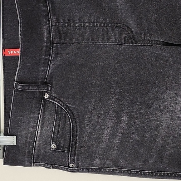 SPANX shape™ EveryWear Straight Leg Jeans Vintage Black Size Large - Picture 9 of 16